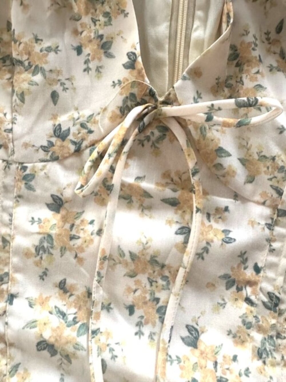 For The Love Bell Mini Dress Prairie Cottagecore Coquette Milkmaid - Picture 7 of 15